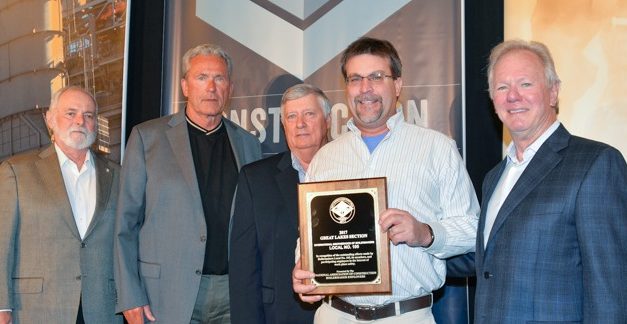 Boilermakers Local 105 Earns National Safety Award